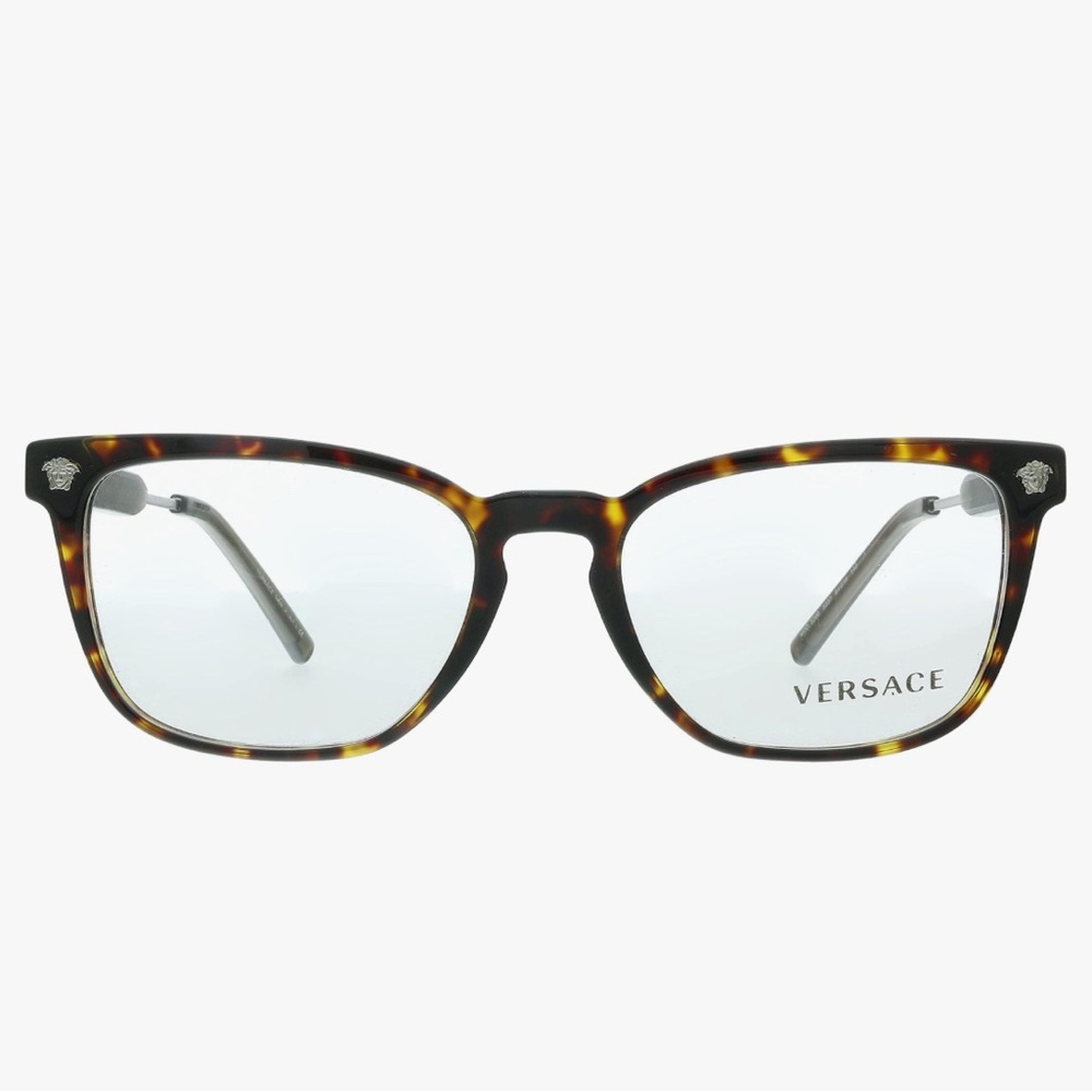 New!🆕 VERSACE VE3290 5337 Havana Demo Lens Women's Eyeglasses 54 mm